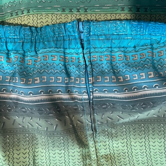 Vintage Beachy Dressy Casual Dinner Skirt Sz 12 - Picture 4 of 6